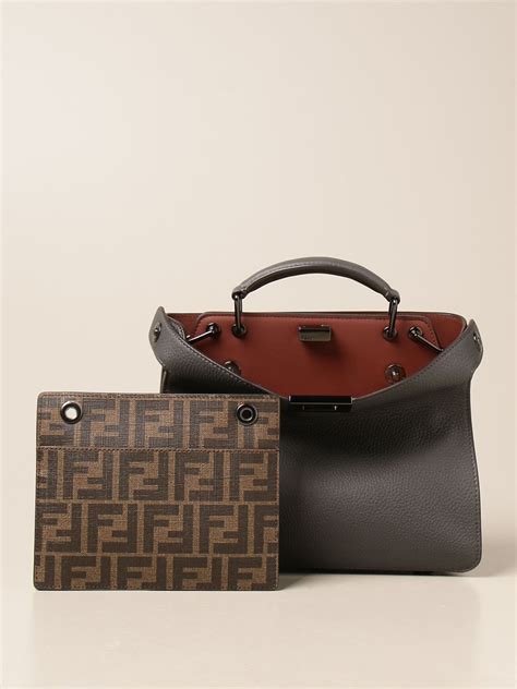 fendi peekaboo mens bag|Fendi peekaboo price euro.